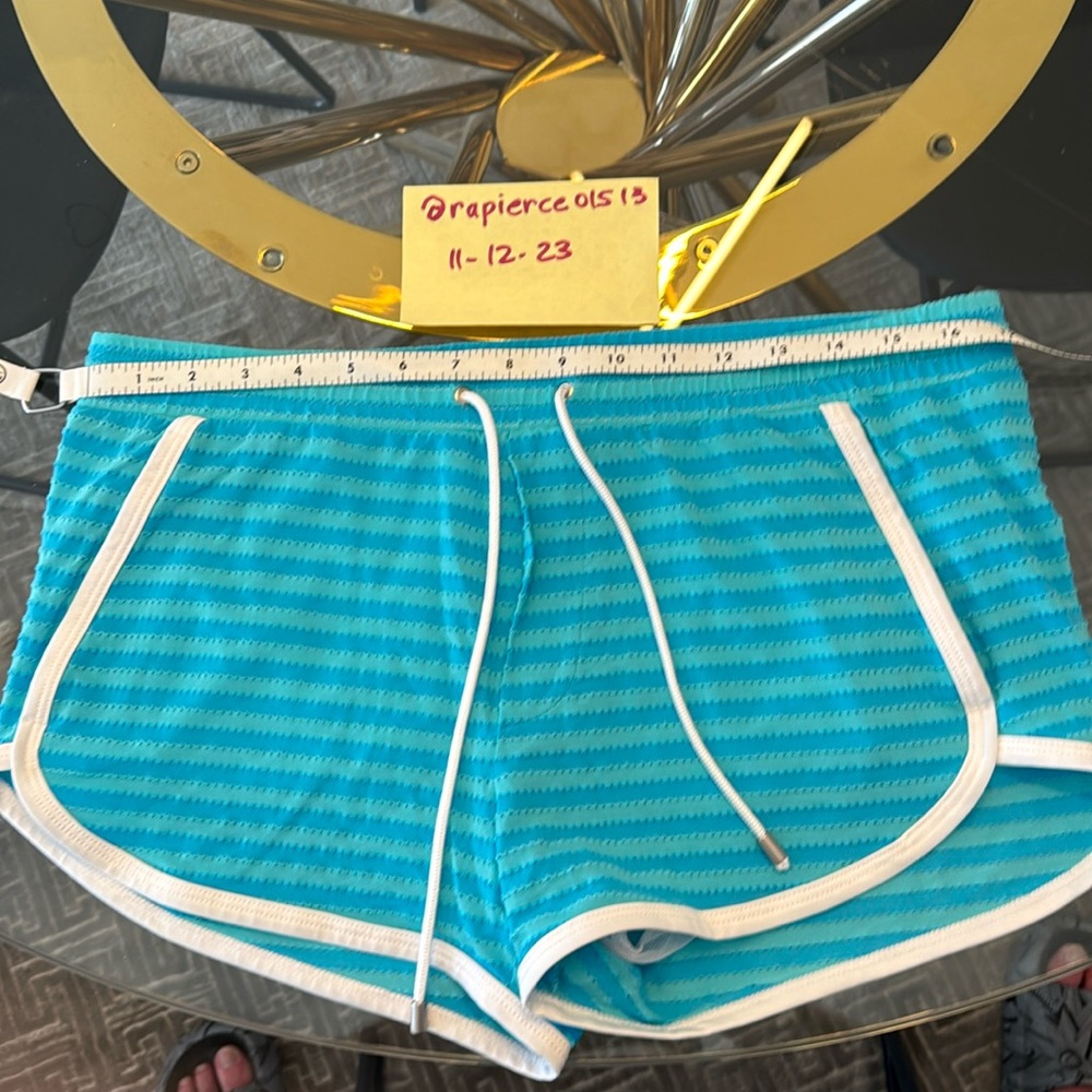 Like New - worn once Mr Turk Retro swim shorts Size Large
